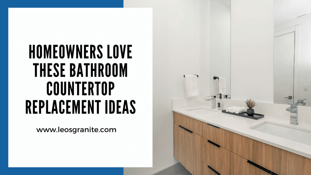 bathroom countertop replacement