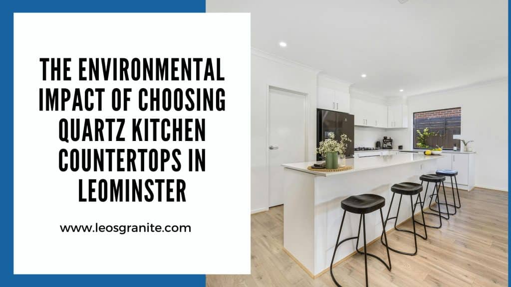 Quartz kitchen countertops in Leominster